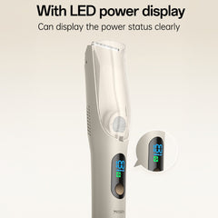 Baby Hair Clipper - YESIDO MG19 For Children Hair Clipper with Smart Digital Display Cool Ceramic Blade 2 Speed Mode Hair Trimmer