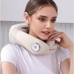 Neck Massager - YESIDO MG14 Electric Neck Massager Low Noise Heat Therapy Neck Massage Timer Device