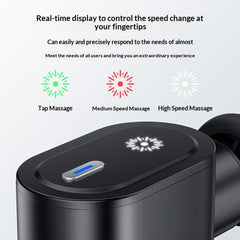 Massage Gun - YESIDO MG61 Mini Massage Gun Portable Fascia Gun 3 Levels Brushless Motor Low Noise Muscle Relaxation Device for Home Travel