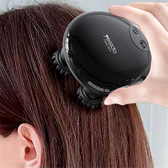 Head Massager - YESIDO MG04 Handheld Electric EMS Scalp Massager Portable Head Massager with 3 Gear Head Scratcher for Stress Relax and Pain Relief
