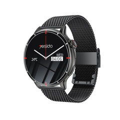 Smart Watch - YESIDO IO28 HD Calling Zinc Alloy Proof Body Health Detection Dual Strap Configuration BT Smart Call Watch