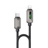 PD Fast Cable - YESIDO Fast Cable CA199 USB-C/Lightning 27W 3A Led Flowing Light