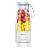 Portable Blender - YESIDO EC17 450ml Portable Juicer 18500 RPM 80W Rechargeable 304 Stainless Steel Blender (BPA Free, No FDA)