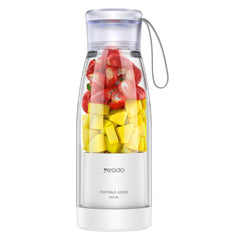 Portable Blender - YESIDO EC17 450ml Portable Juicer 18500 RPM 80W Rechargeable 304 Stainless Steel Blender (BPA Free, No FDA)
