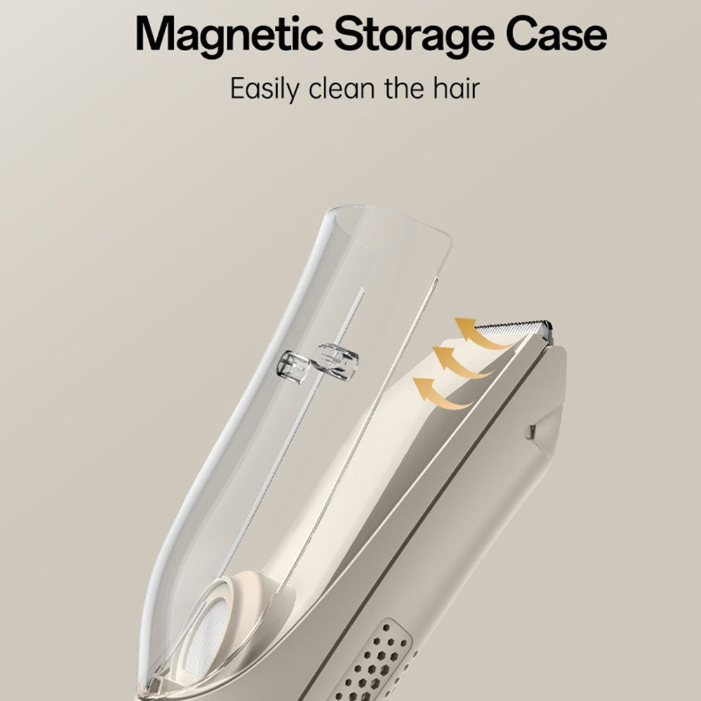 Baby Hair Clipper - YESIDO MG19 For Children Hair Clipper with Smart Digital Display Cool Ceramic Blade 2 Speed Mode Hair Trimmer