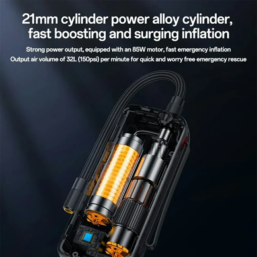 Tire Inflator - YESIDO VC17 Mini Electric Pump