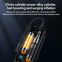 Tire Inflator - YESIDO VC17 Mini Electric Pump