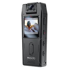 Body Camera - YESIDO KM25 Video Recorder 180 Degree Rotating Lens HD 1.3 Inch Screen 1080P Outdoor Cycling Hiking Camera