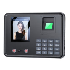 Attendance Machine - YESIDO KM30 Attendance Machine Time Clock Face Fingerprint Recognition Punch Card Reader Attendance Recorder