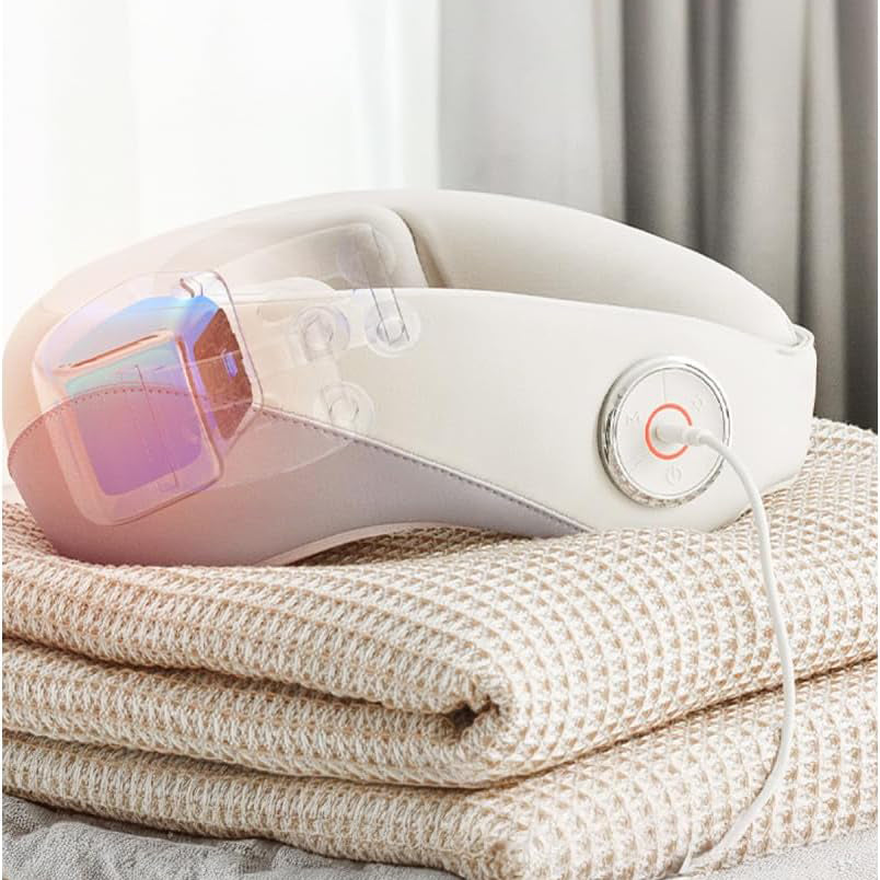Neck Massager - YESIDO MG14 Electric Neck Massager Low Noise Heat Therapy Neck Massage Timer Device