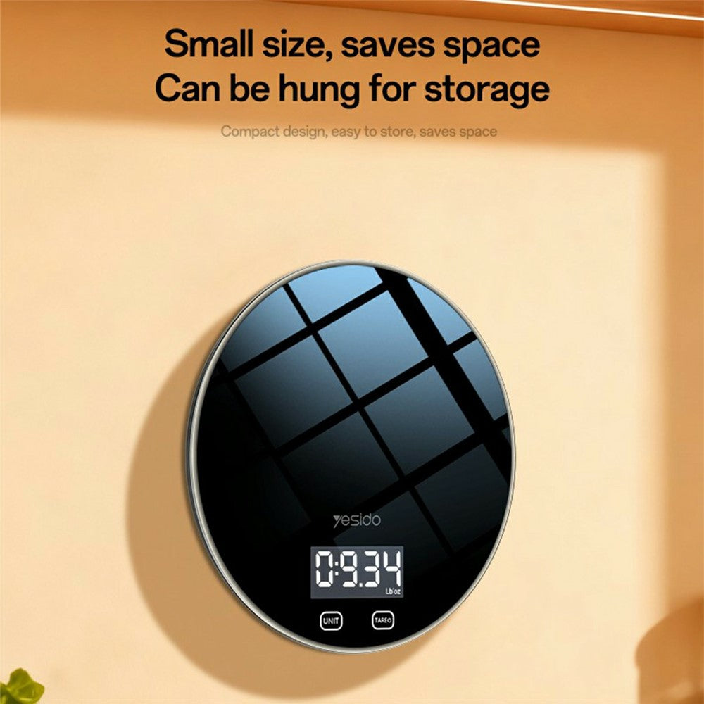 Coffee Scale - YESIDO MG43 Kitchen Digital Scale Precision Weighing LCD Display Digital Scale Support 1-5000g Capacity