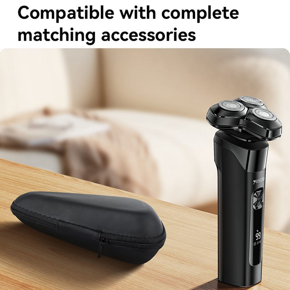 Electric Shaver - YESIDO MG05 Waterproof Electric Shaver Razor with 3 Floating Cutter Heads