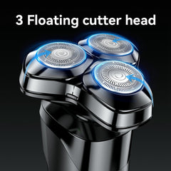 Electric Shaver - YESIDO MG05 Waterproof Electric Shaver Razor with 3 Floating Cutter Heads