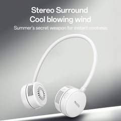 Portable Neck Fan - YESIDO YF17 Portable Summer Neck Fan Hands Free 3 Speed Settings Personal Cooling Fan