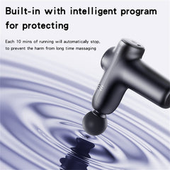 Massage Gun - YESIDO MG01 5 Speeds Muscle Relief Portable Deep Tissue Massage Gun with 4 Heads