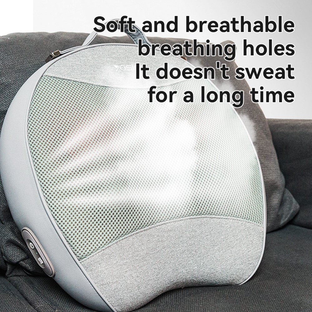 Back Massager - YESIDO MG15 Rechargeable Back Massager Hot Compress Ergonomic Relieve Fatigue Massage Tool