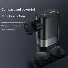 Massage Gun - YESIDO MG61 Mini Massage Gun Portable Fascia Gun 3 Levels Brushless Motor Low Noise Muscle Relaxation Device for Home Travel