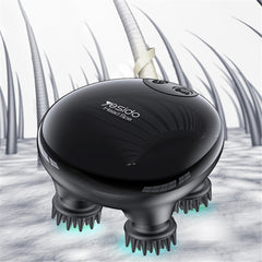 Head Massager - YESIDO MG04 Handheld Electric EMS Scalp Massager Portable Head Massager with 3 Gear Head Scratcher for Stress Relax and Pain Relief