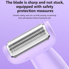 Body Hair Trimmer - YESIDO MG26 3 in 1 IPX6 Waterproof Multi-Functional Body Hair Trimmer Wet Dry Use for Shaving / Trimming / Grooming