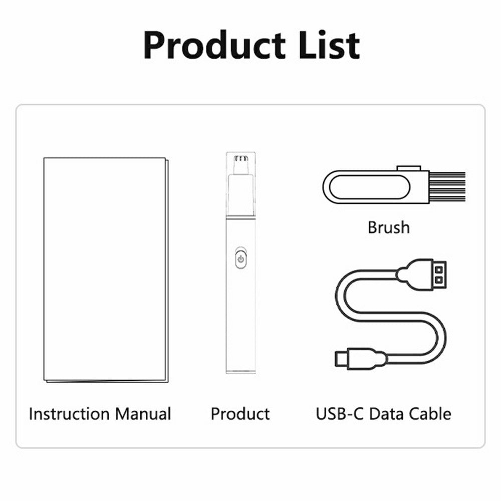 Nose Hair Trimmer - YESIDO MG25 Dual Blade Nose Hair Trimmer Portable Electric Nasal Hair Removal Shaver