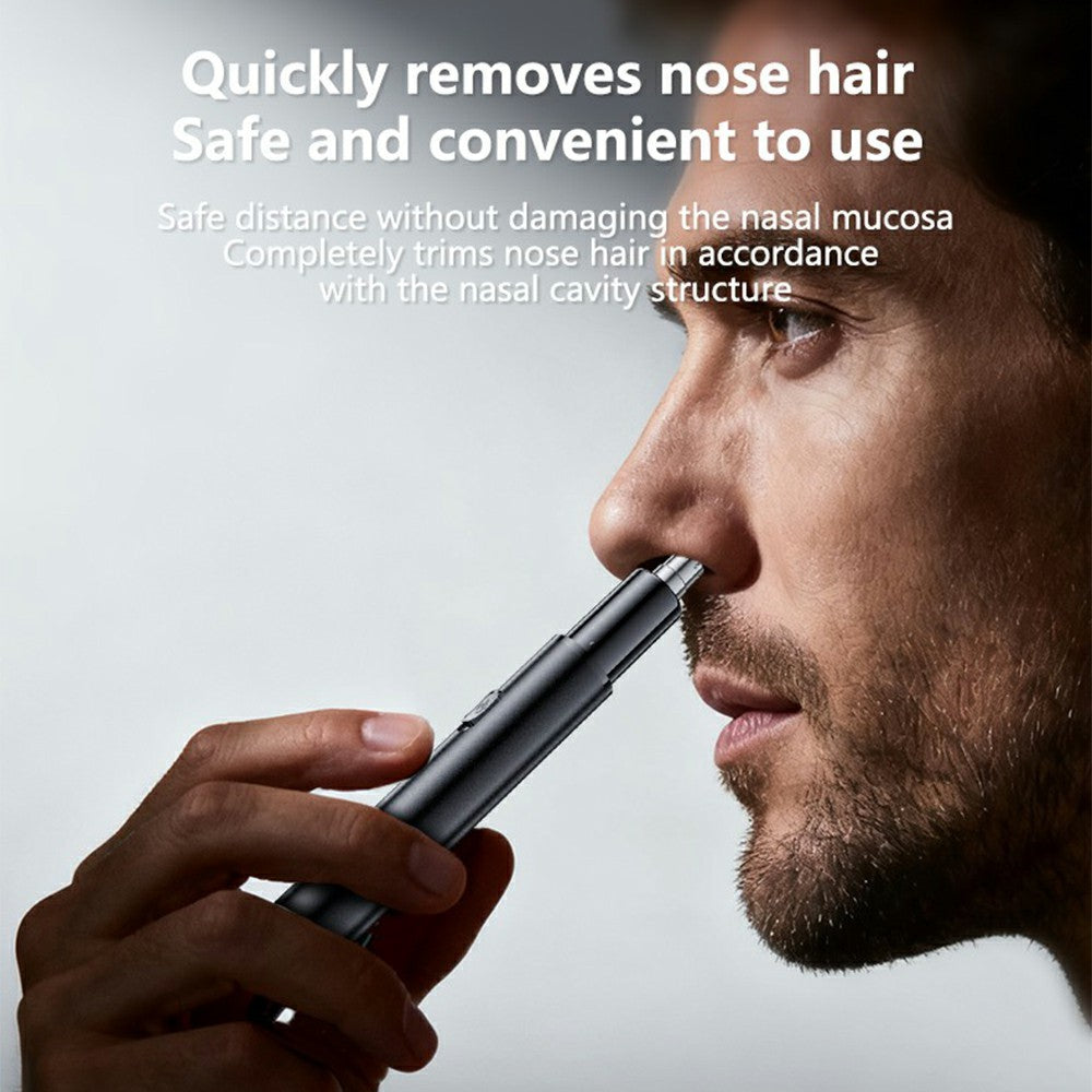 Nose Hair Trimmer - YESIDO MG25 Dual Blade Nose Hair Trimmer Portable Electric Nasal Hair Removal Shaver