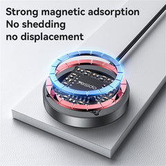 Wireless Charger - YESIDO DS28 Magnetic Wireless Charger with Digital Display Fast Charging Pad with 1.2m Type C Cable