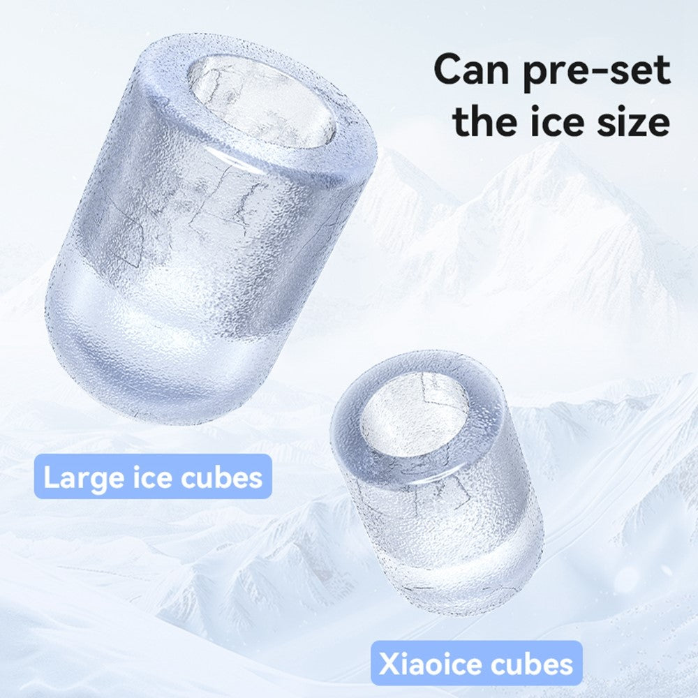 Ice Making Machine - YESIDO EC15 1.3L Portable Ice Maker Automatic Cleaning Ice Cube Making Machine (BPA Free, No FDA)