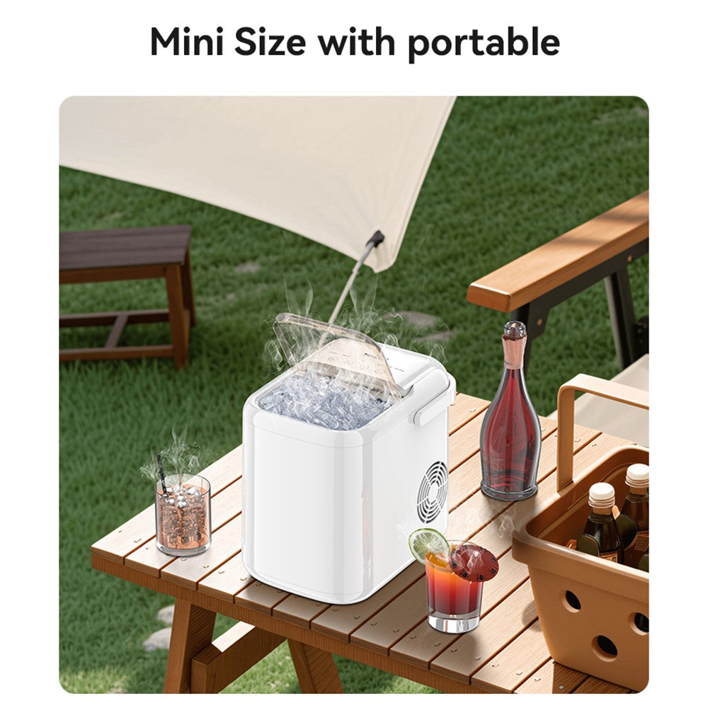 Ice Making Machine - YESIDO EC15 1.3L Portable Ice Maker Automatic Cleaning Ice Cube Making Machine (BPA Free, No FDA)