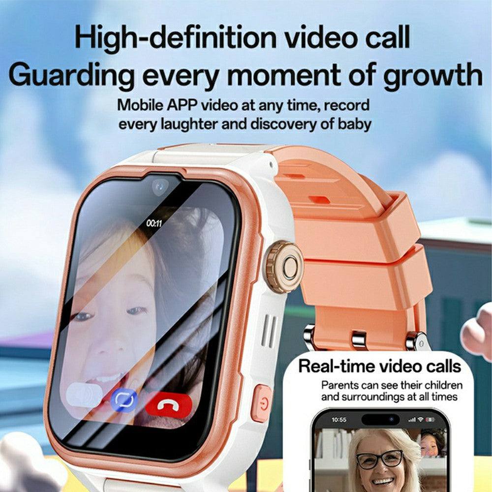 Smart Watch YESIDO IO37 For Children 4G Smartwatch IP67 Waterproof GPS Tracking Video Call Wrist Watch with SOS Function