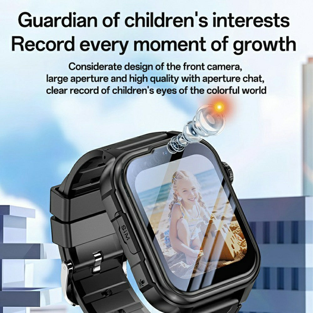 Smart Watch YESIDO IO37 For Children 4G Smartwatch IP67 Waterproof GPS Tracking Video Call Wrist Watch with SOS Function