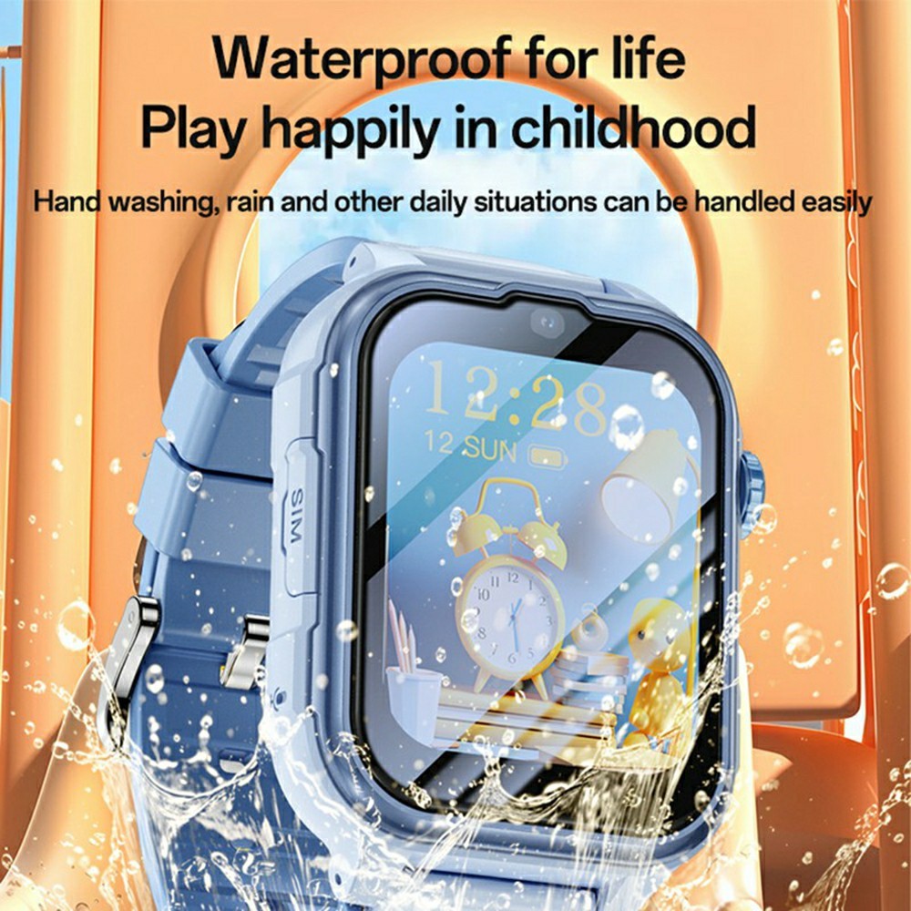 Smart Watch YESIDO IO37 For Children 4G Smartwatch IP67 Waterproof GPS Tracking Video Call Wrist Watch with SOS Function