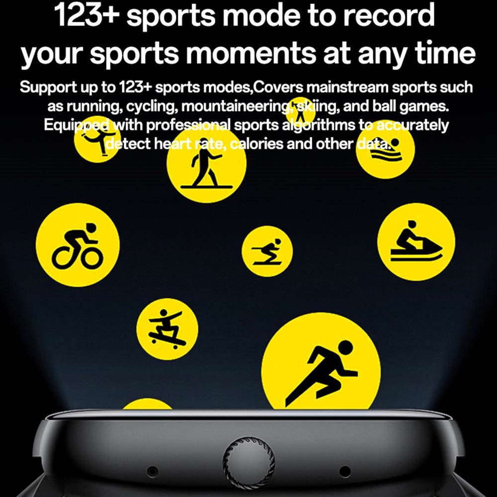 Smart Watch - YESIDO IO22 Bluetooth Compatible Smartwatch with Call Function Health Monitor IP67 Waterproof Sports Bracelet