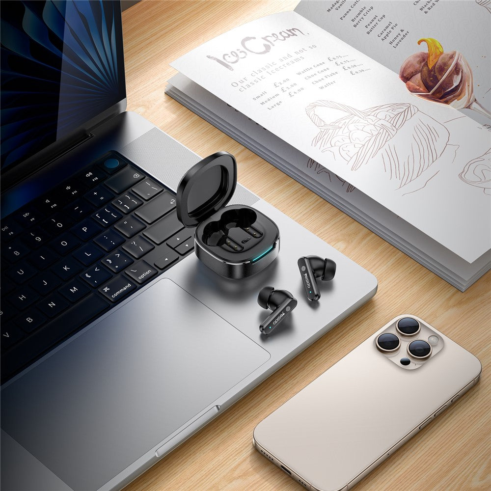 Ear Buds - YESIDO TWS37 Wireless Bluetooth-compatible Earbuds ANC + ENC Noise Reduction Smart Touch Control Earphones