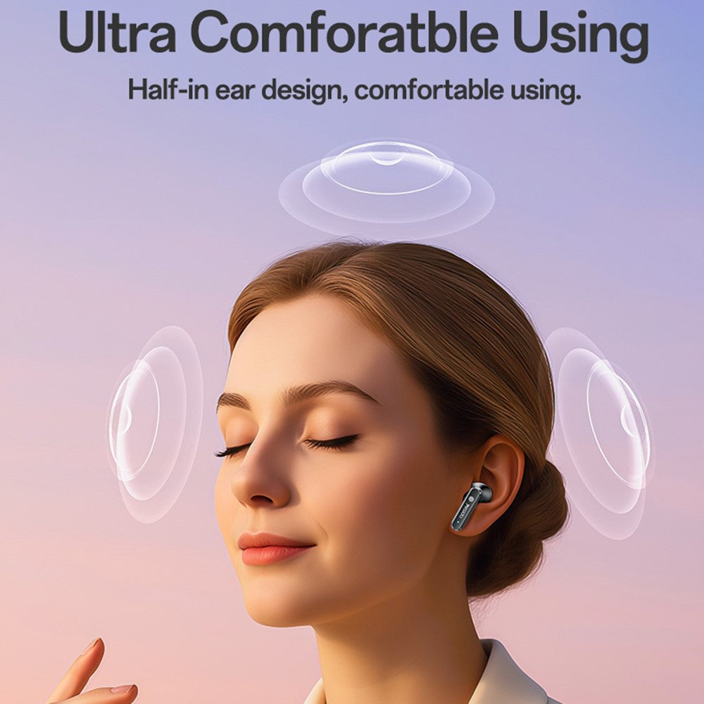 Ear Buds - YESIDO TWS37 Wireless Bluetooth-compatible Earbuds ANC + ENC Noise Reduction Smart Touch Control Earphones