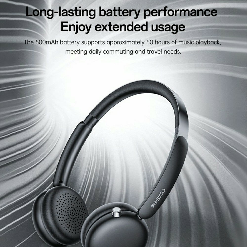 Wireless Headphones - YESIDO EP13 Wireless Headphones ANC+ENC Bluetooth Compatible Headset