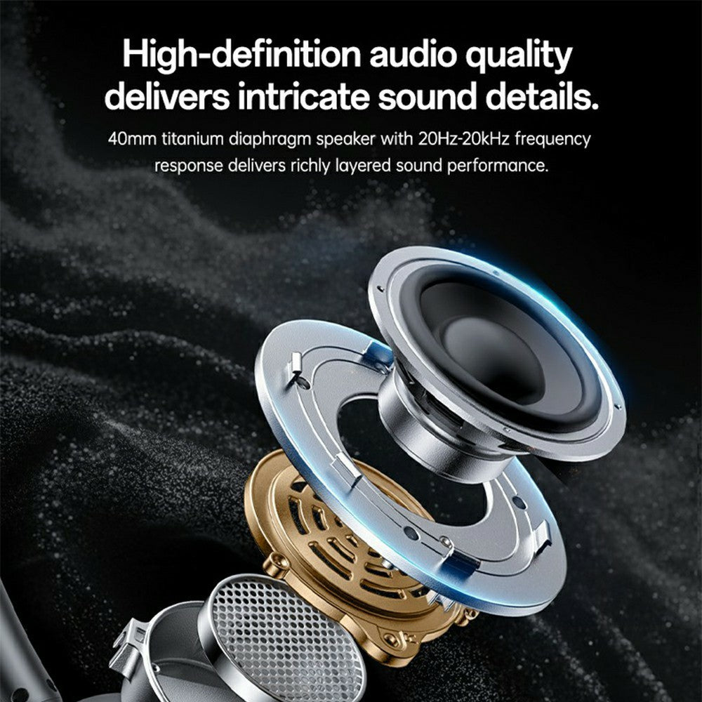 Wireless Headphones - YESIDO EP13 Wireless Headphones ANC+ENC Bluetooth Compatible Headset