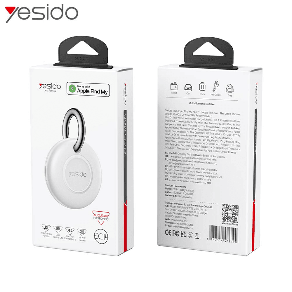 Apple Find Me - GPS Tracker Yesido EC14 Apple Find Me