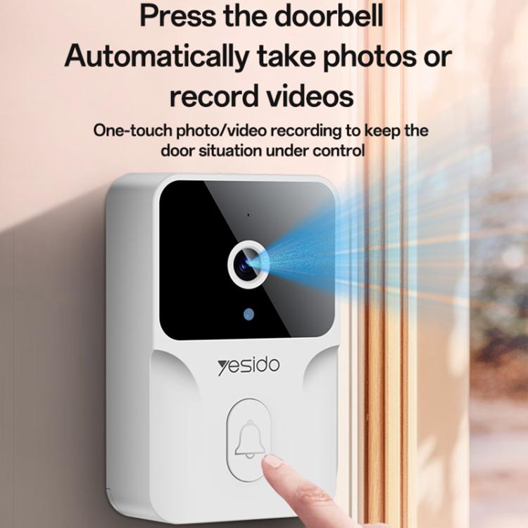 Video Doorbell - Yesido KM27 4.3 inch TFT Screen 2.4G Wireless Video Intercom Doorbell