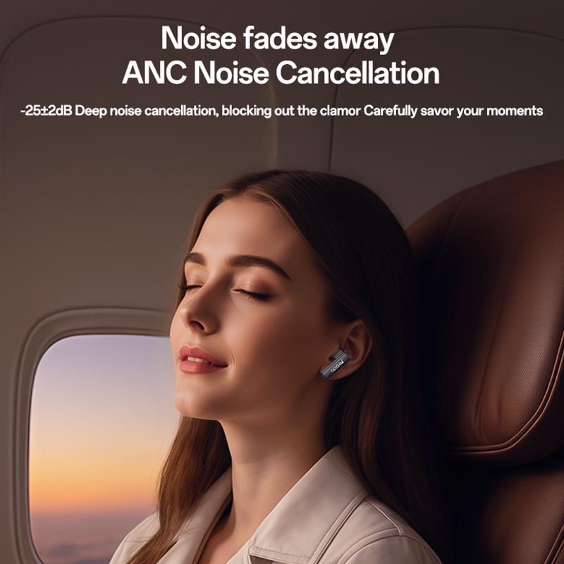 Ear Buds - YESIDO TWS40 Quad-Microphone ANC+ENC Noise Reduction TWS Bluetooth Earphone