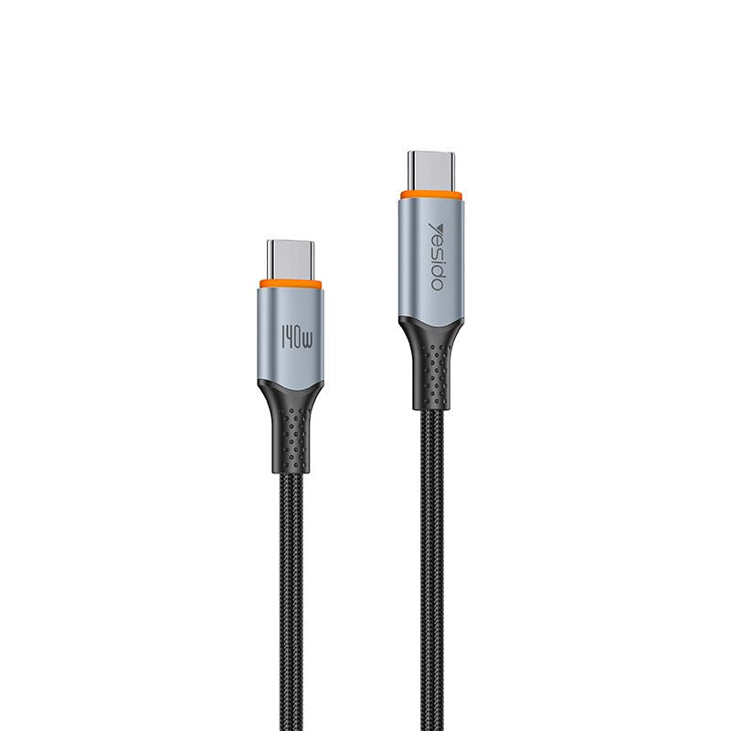 Multi Protocol Cable - YESIDO CA212 140W Type-C to Type-C Super Fast Charging Data Cable, Length: 1.2m
