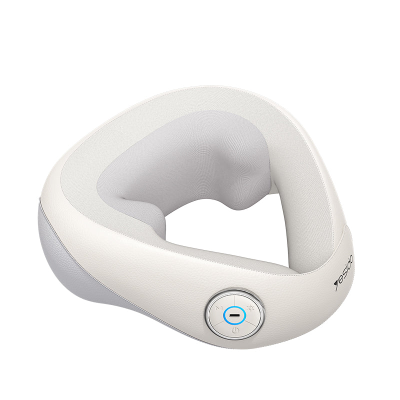 Neck Massager - YESIDO MG14 Electric Neck Massager Low Noise Heat Therapy Neck Massage Timer Device