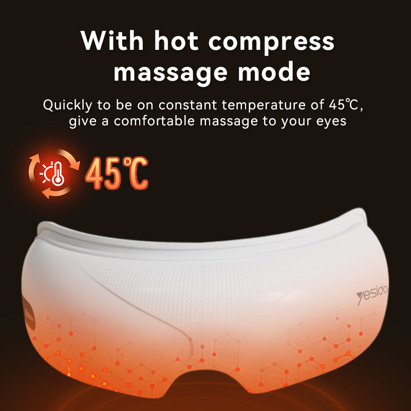 Eye Massager - YESIDO MG03 Intelligent Hot Compress Eye Massage Care Instrument